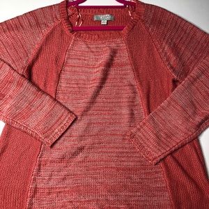 Coral sweater